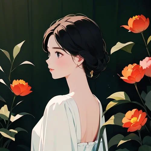 头像图片女生