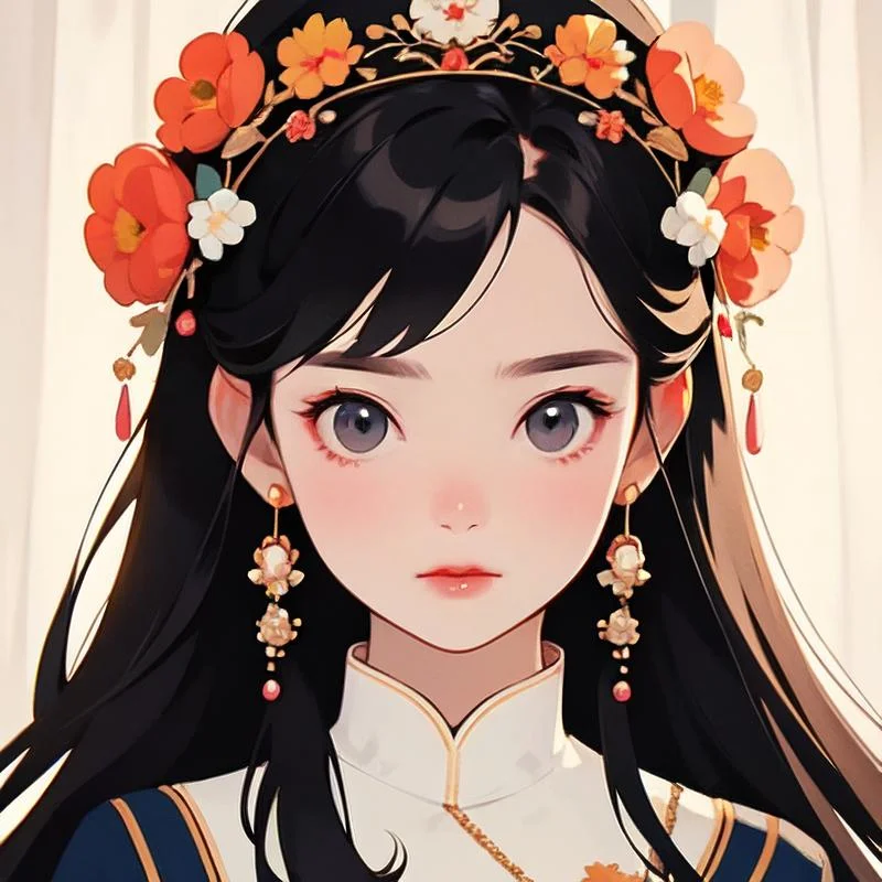 唯美女生头像