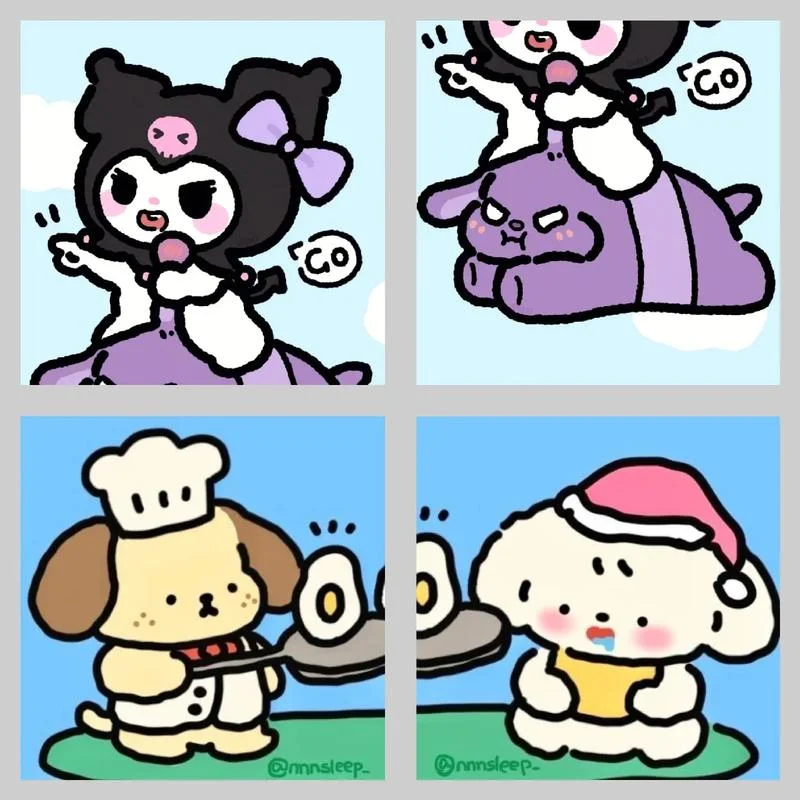 猫咪情侣头像
