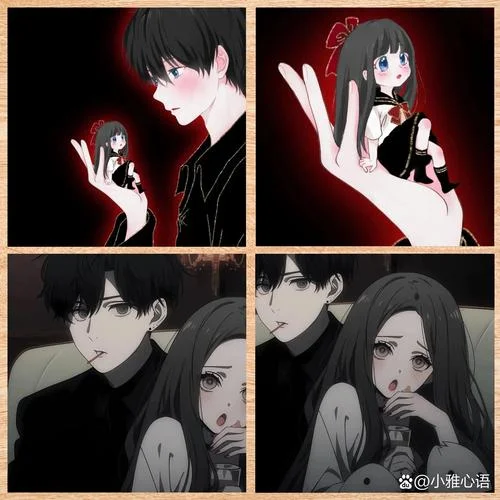 萌情侣头像