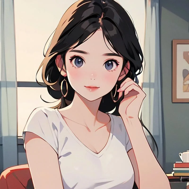 小清新女生头像