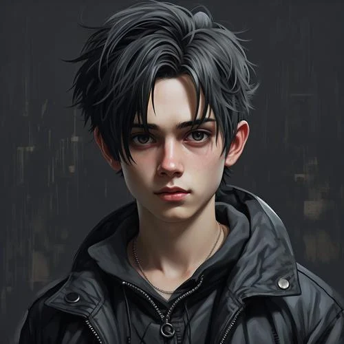 黑暗系男头像