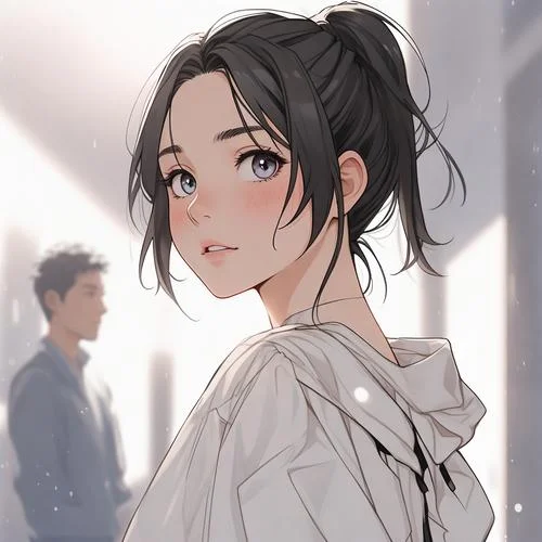 头像图片女生小清新