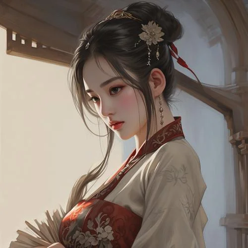 仙气飘飘女生头像