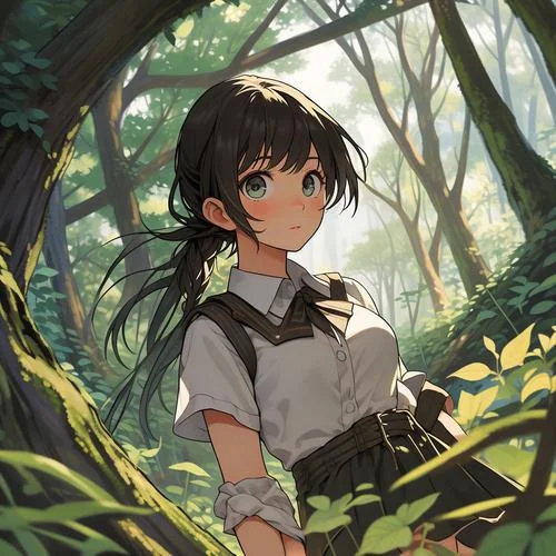 森系头像