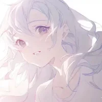 动漫女生图片唯美白色 女生头像动漫白色系图片
