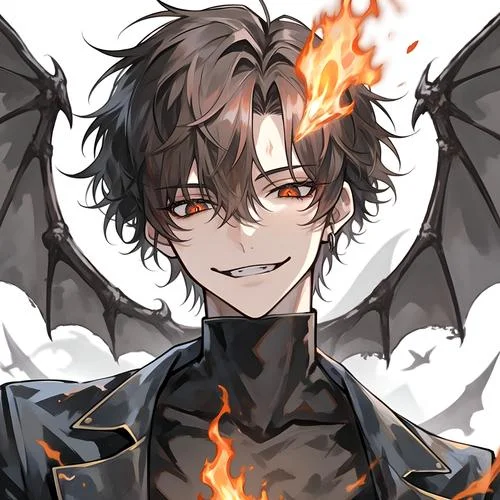 十二星座男生专属恶魔头像