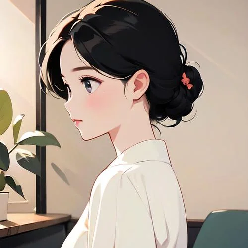 头像女生简单气质