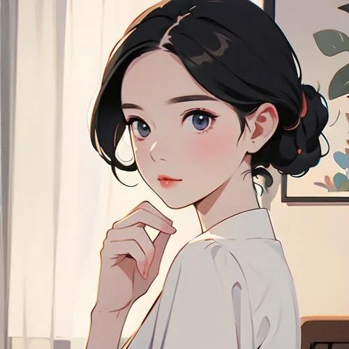 女生头像唯美