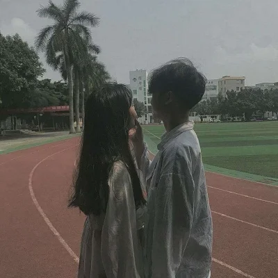森系好看情侣头像
