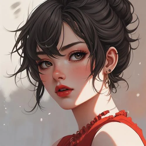 欧美范女生头像-欧美风格女生头像