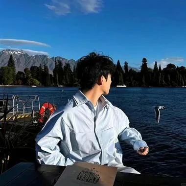 男生头像背影