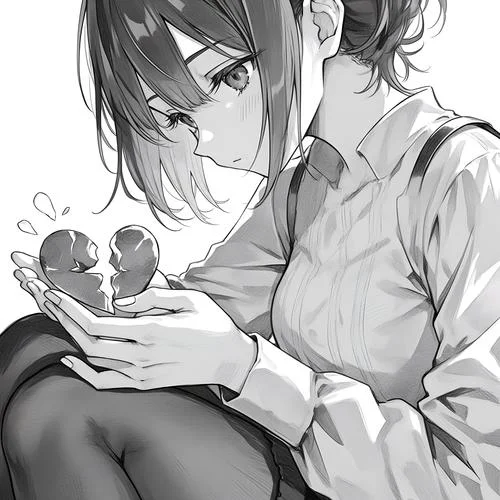 qq头像女生伤感