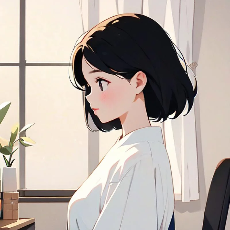 仙气森系女生头像