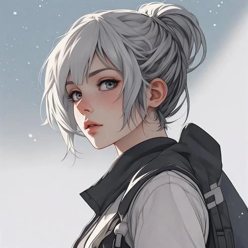 意境女生头像