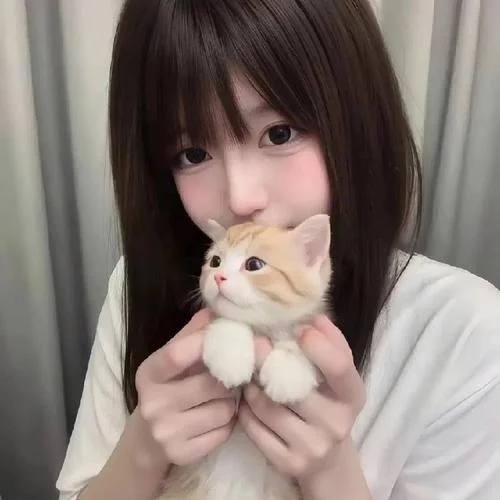真人头像女生