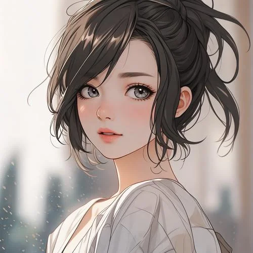 头像图片女生小清新
