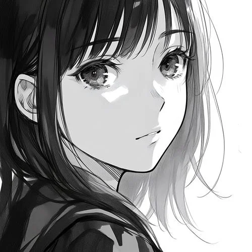 黑暗系动漫头像女