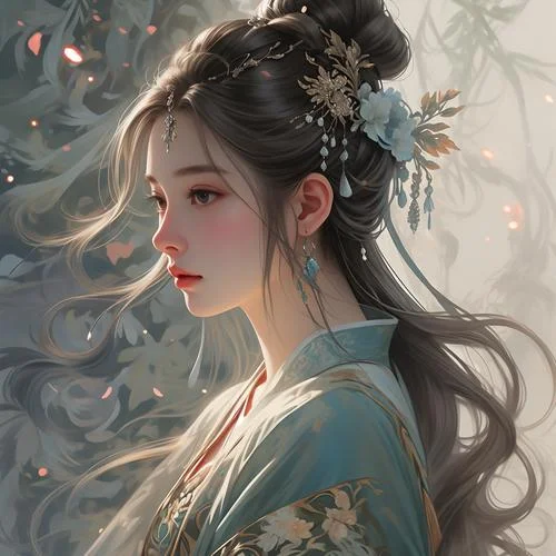 仙气飘飘女生头像