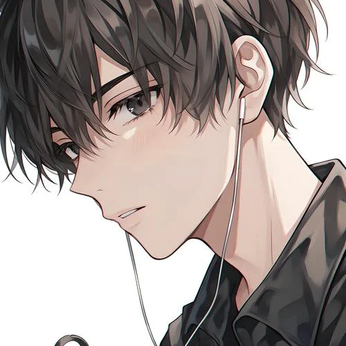 森系男生头像动漫