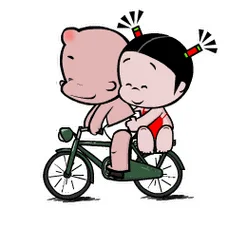 小破孩情侣头像