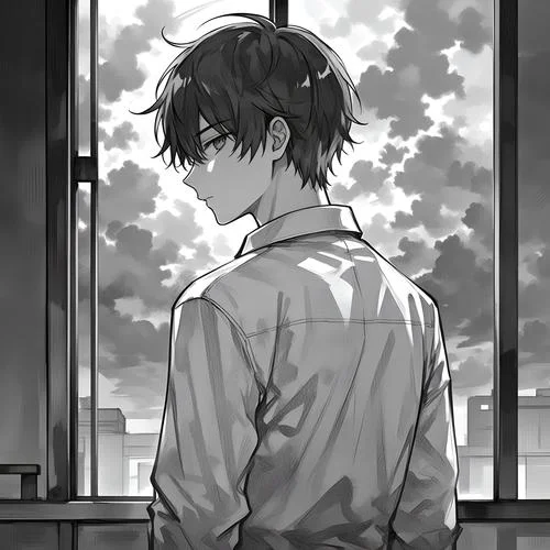 动漫男生头像图片