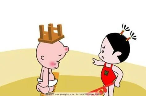 小破孩情侣头像