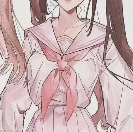 动漫日系闺蜜头像