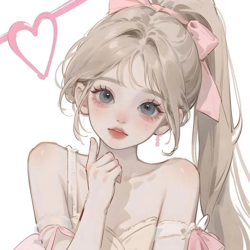 粉红系女生头像