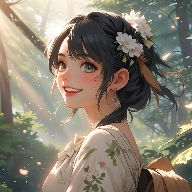 仙女ins头像森系