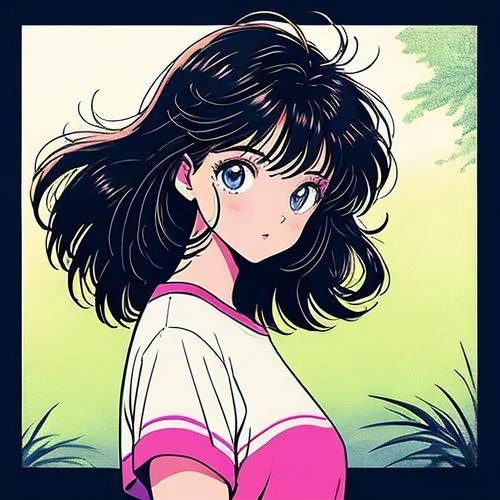 森系小清新女生头像