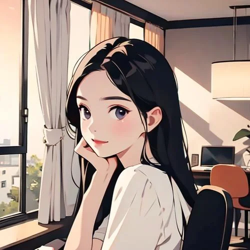 动漫女头像日系