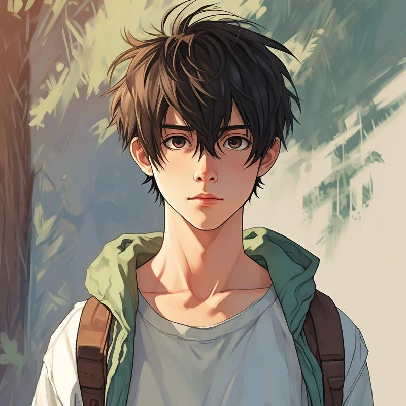 小清新男生头像