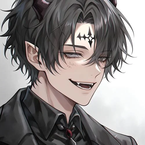 十二星座男生专属恶魔头像