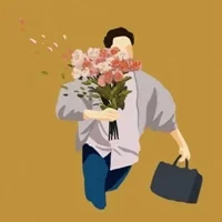 好看的不易撞双人情侣头像