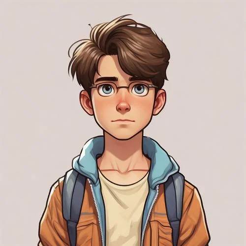 格子控男生头像