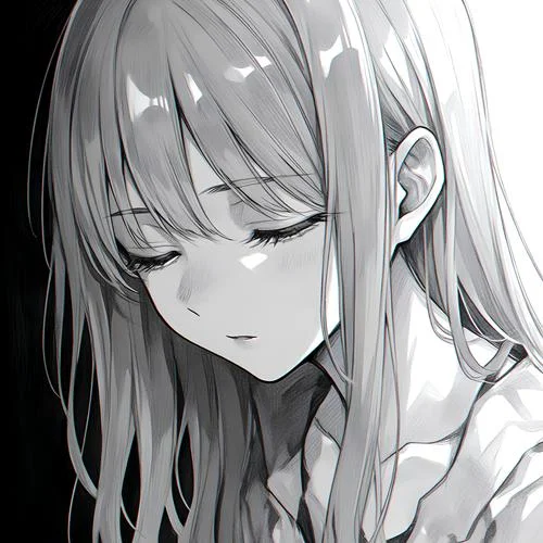 黑暗系头像女