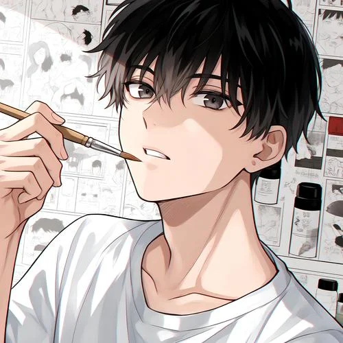 qq头像动漫男生