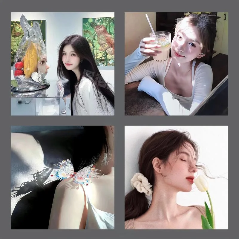 氛围感ins女生头像