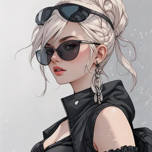 超拽女生头像