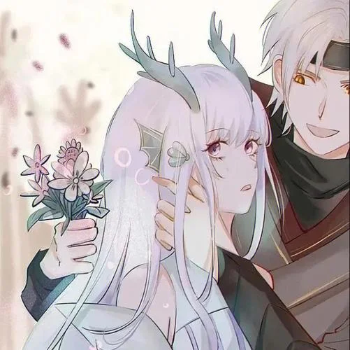 情侣头像动漫一男一女
