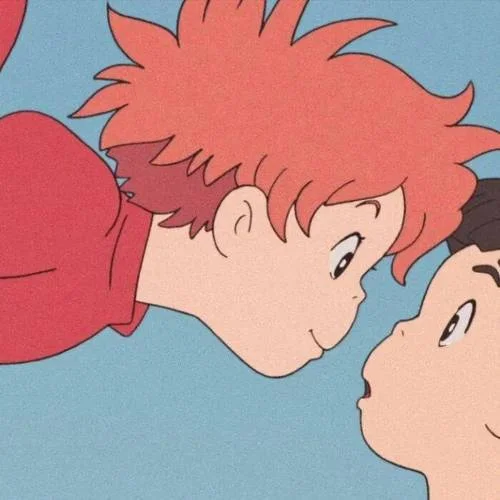 波妞和宗介的情侣头像