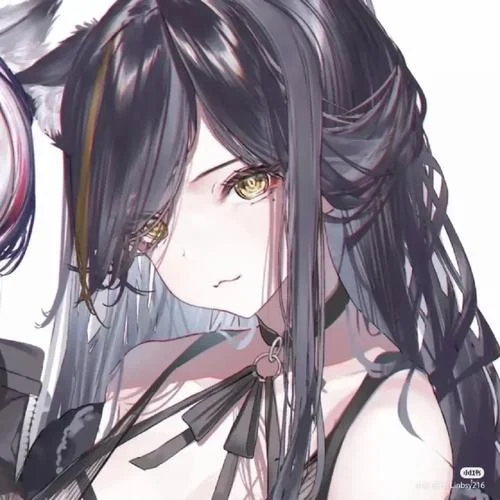 黑暗系头像闺蜜高冷
