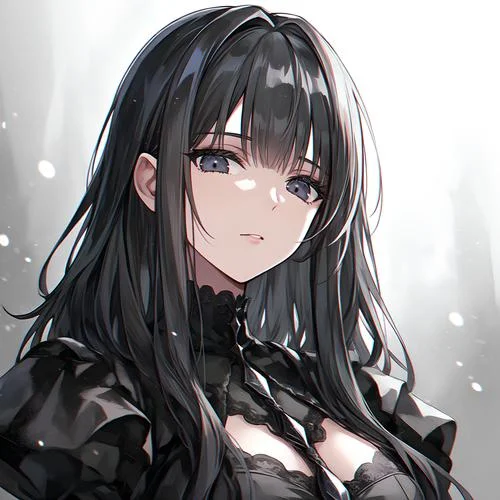 女生头像动漫黑暗系-女生头像动漫暗黑风