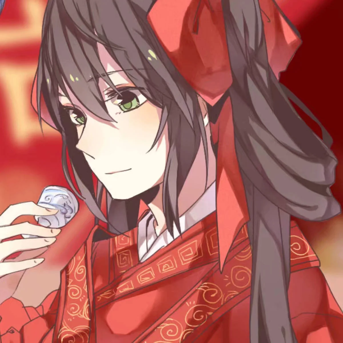 情侣头像 从校服到婚纱,从青丝到白发