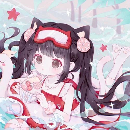 可爱头像卡通女生