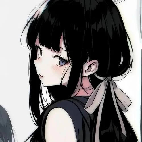 黑暗系动漫头像女