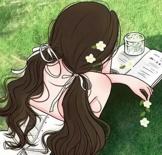 头像女生背影