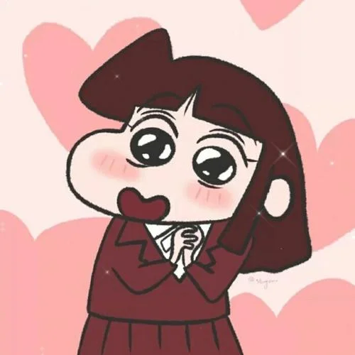 蜡笔小新情侣头像