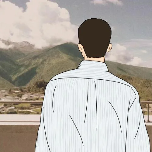 背影情侣头像